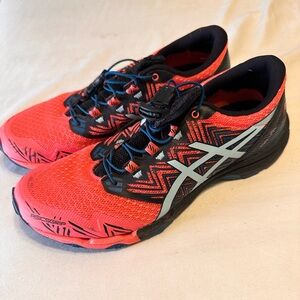 ASICS Gel-Fui Trabuco Sky trail waterproof running shoes.